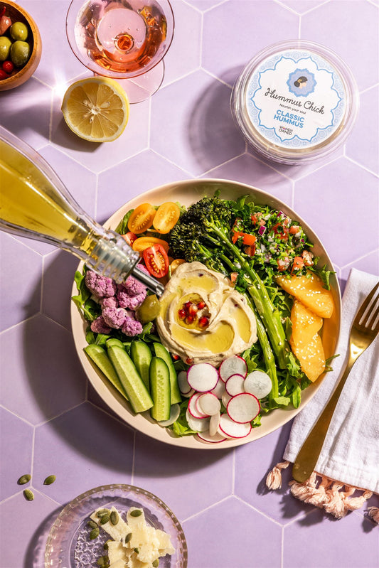 Mediterranean Hummus Bowl
