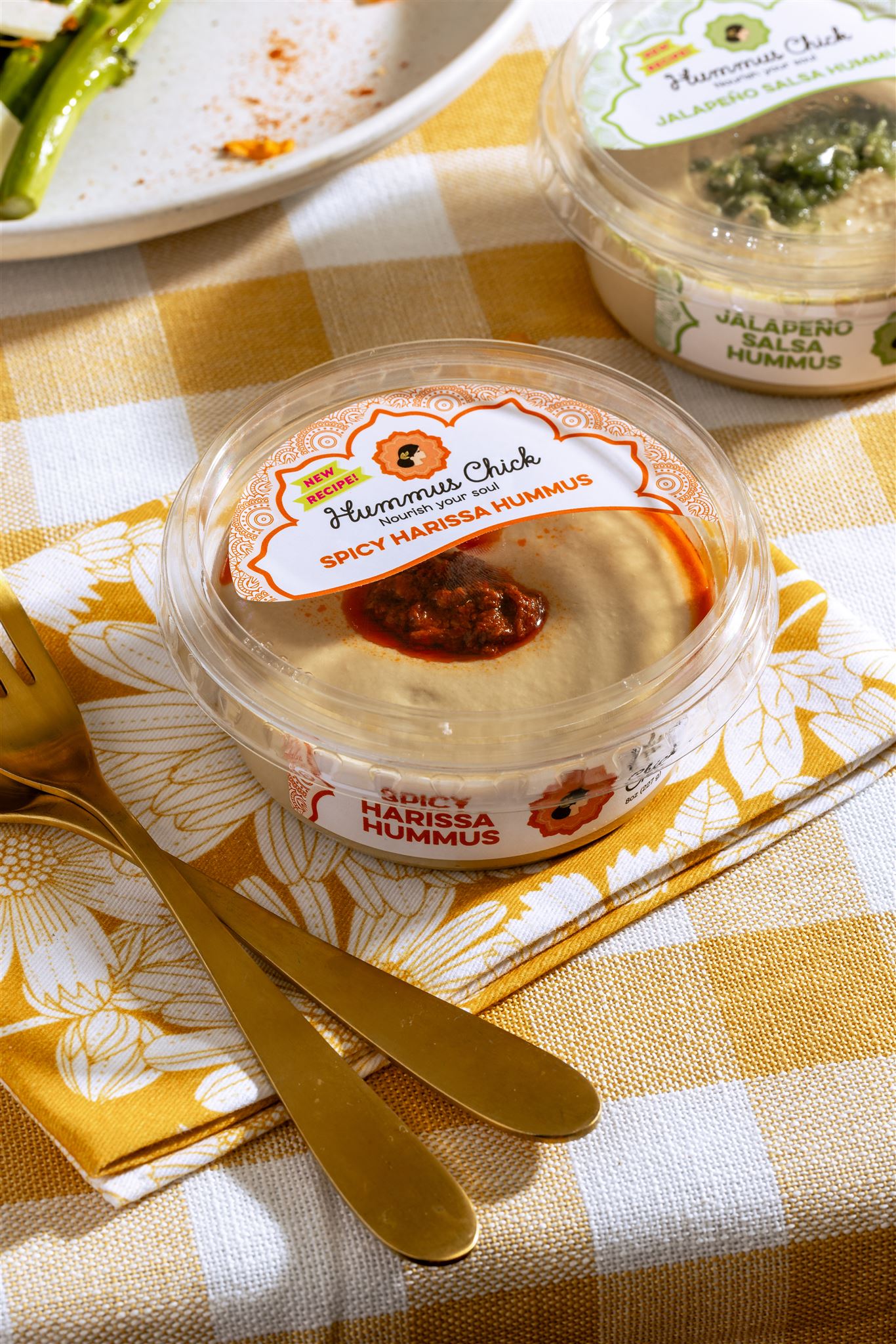 Spicy Harissa Hummus