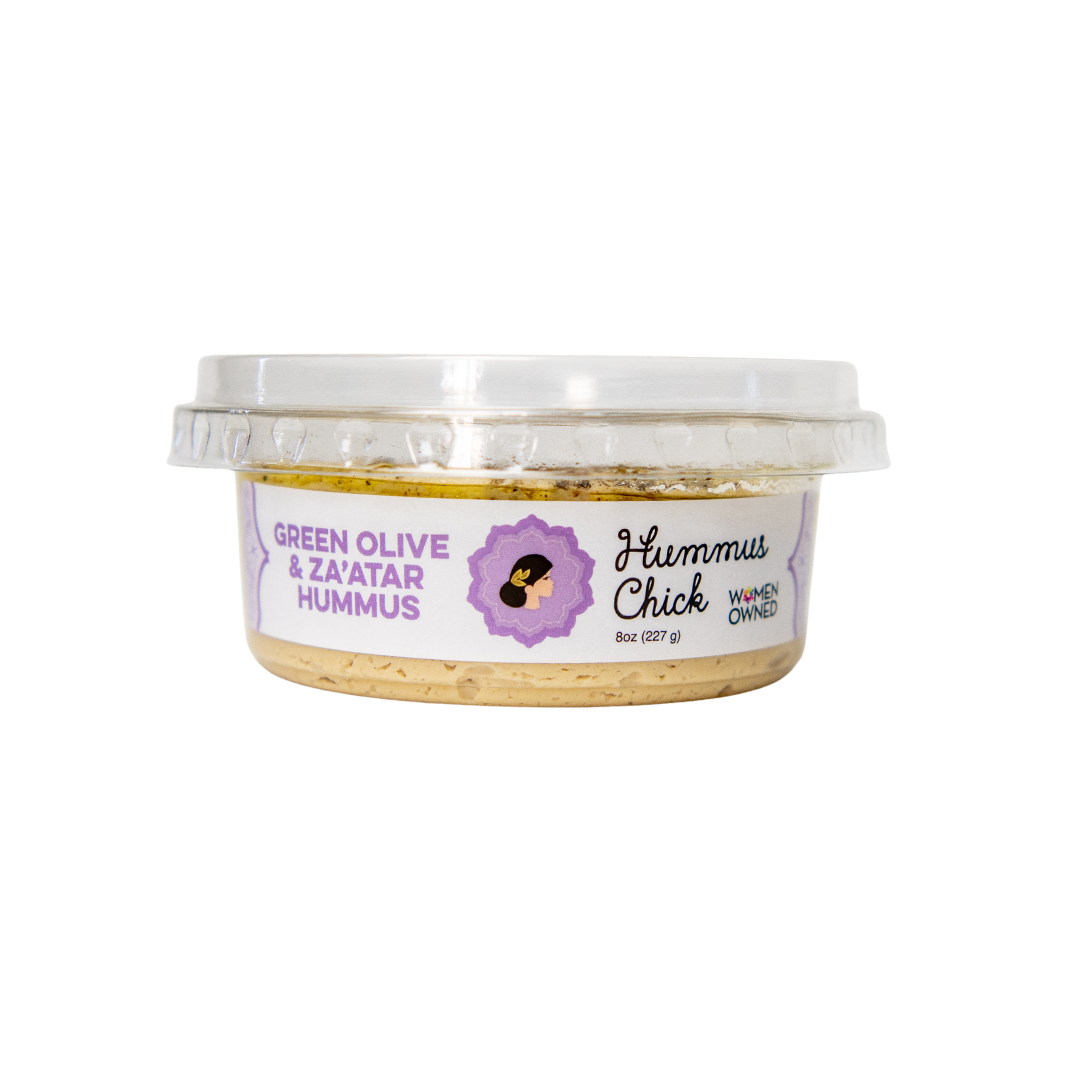 Green Olive & Za’atar Hummus