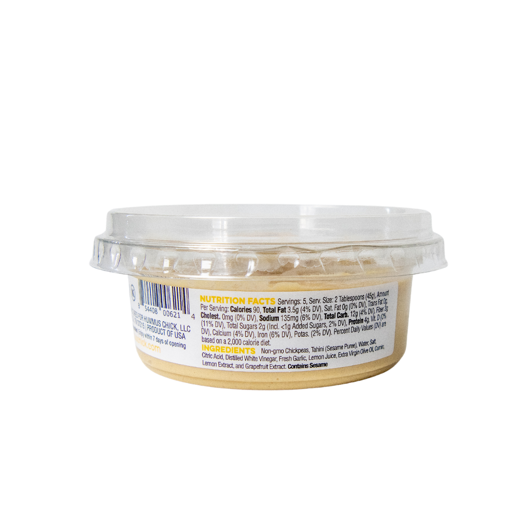 Zesty Lemon & Garlic Hummus