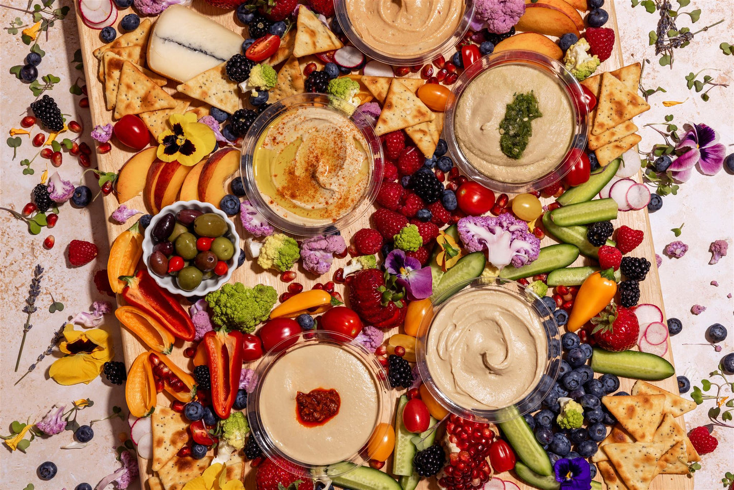 Green Olive & Za’atar Hummus
