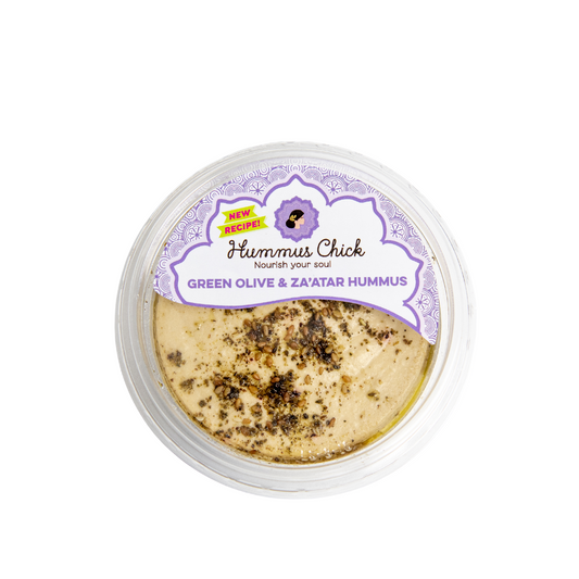 Green Olive & Za’atar Hummus