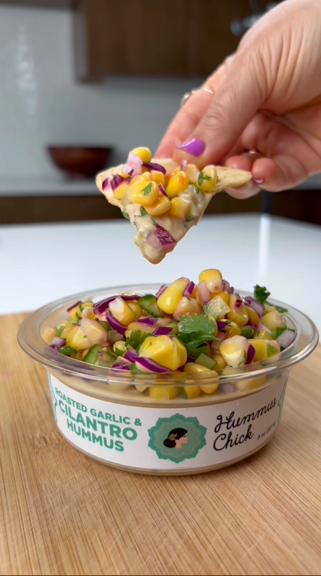 Garden Bliss Salad with Roasted Garlic & Cilantro
